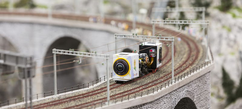 Illustration for article titled Google Used Tiny Cameras to Street View the World’s Largest Model Railway